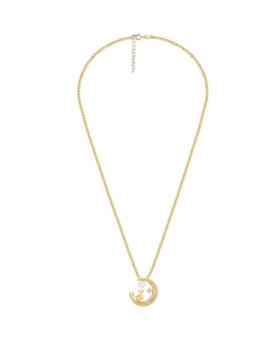 Collar de luna 18 K 2