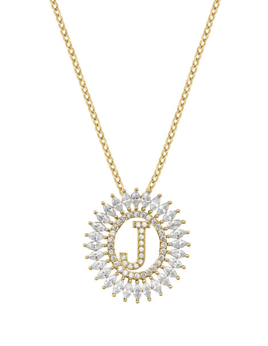 Collar letra j 18 K Collar letra j 18 K