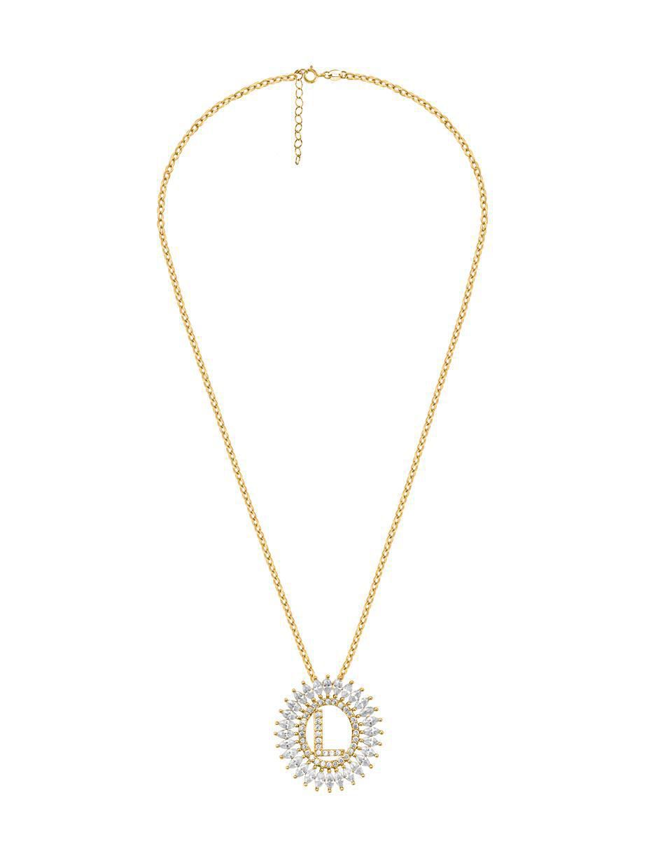 Collar letra l 18 K 2