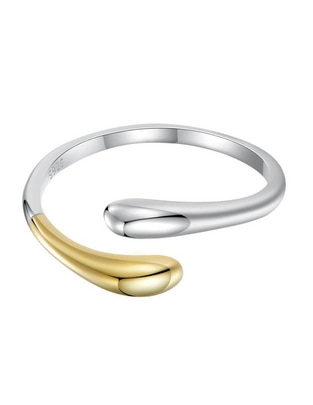 Anillo de gota Beauty P 925 de plata pulido Anillo de gota Beauty P 925 de plata pulido