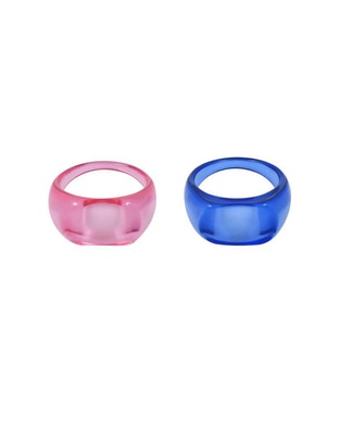 Set anillo cuadrada mate Set anillo cuadrada mate