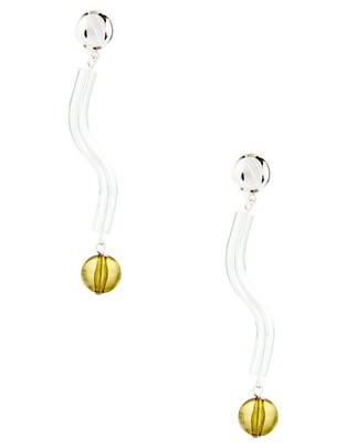 Aretes con acabado brillante 1