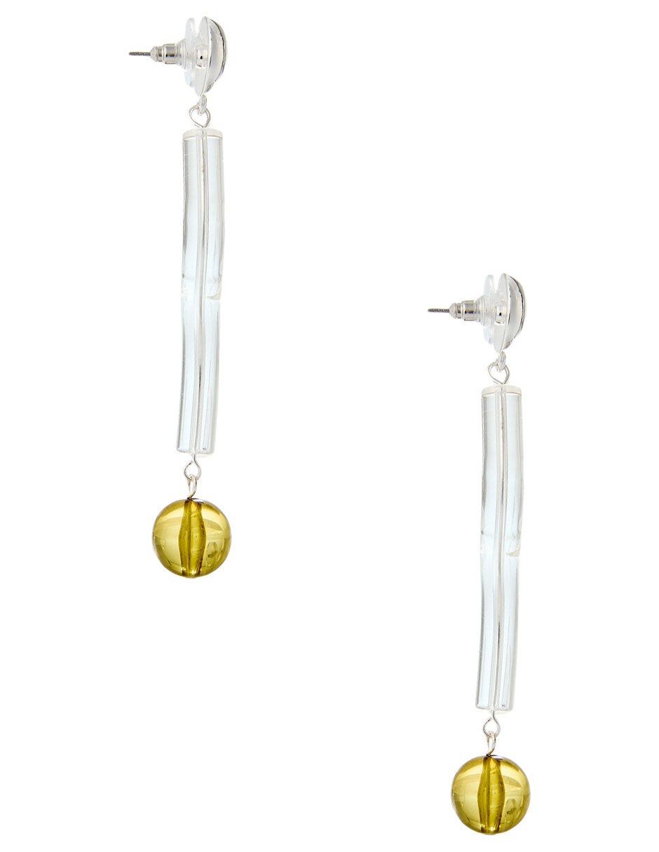 Aretes con acabado brillante 3