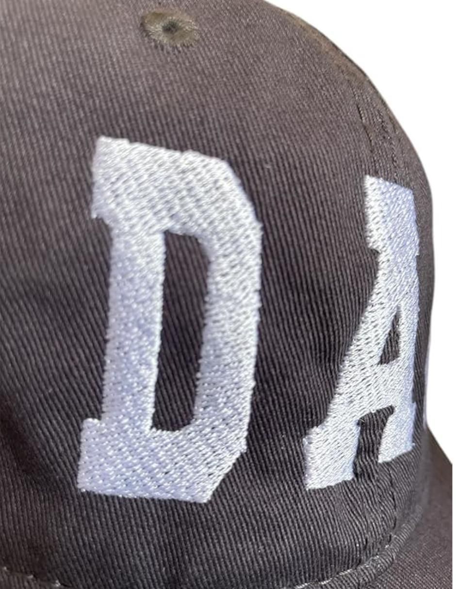Gorra visera curva correa ajustable casual Mom Dad Mom para adulto 2