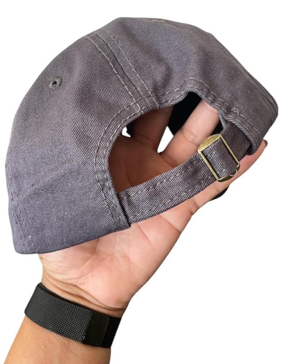 Gorra visera curva correa ajustable casual Mom Dad Mom para adulto 3