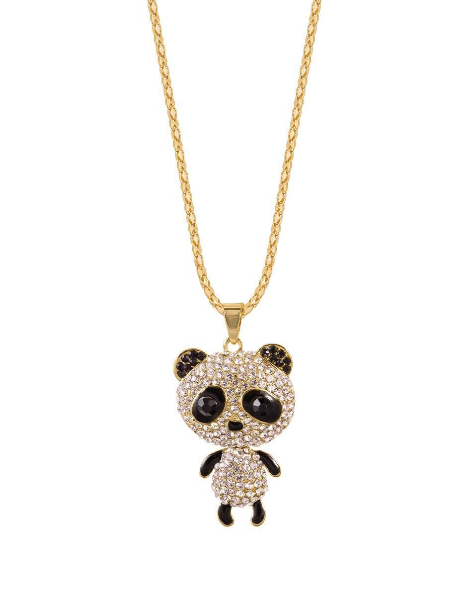 Collar con dije de oso