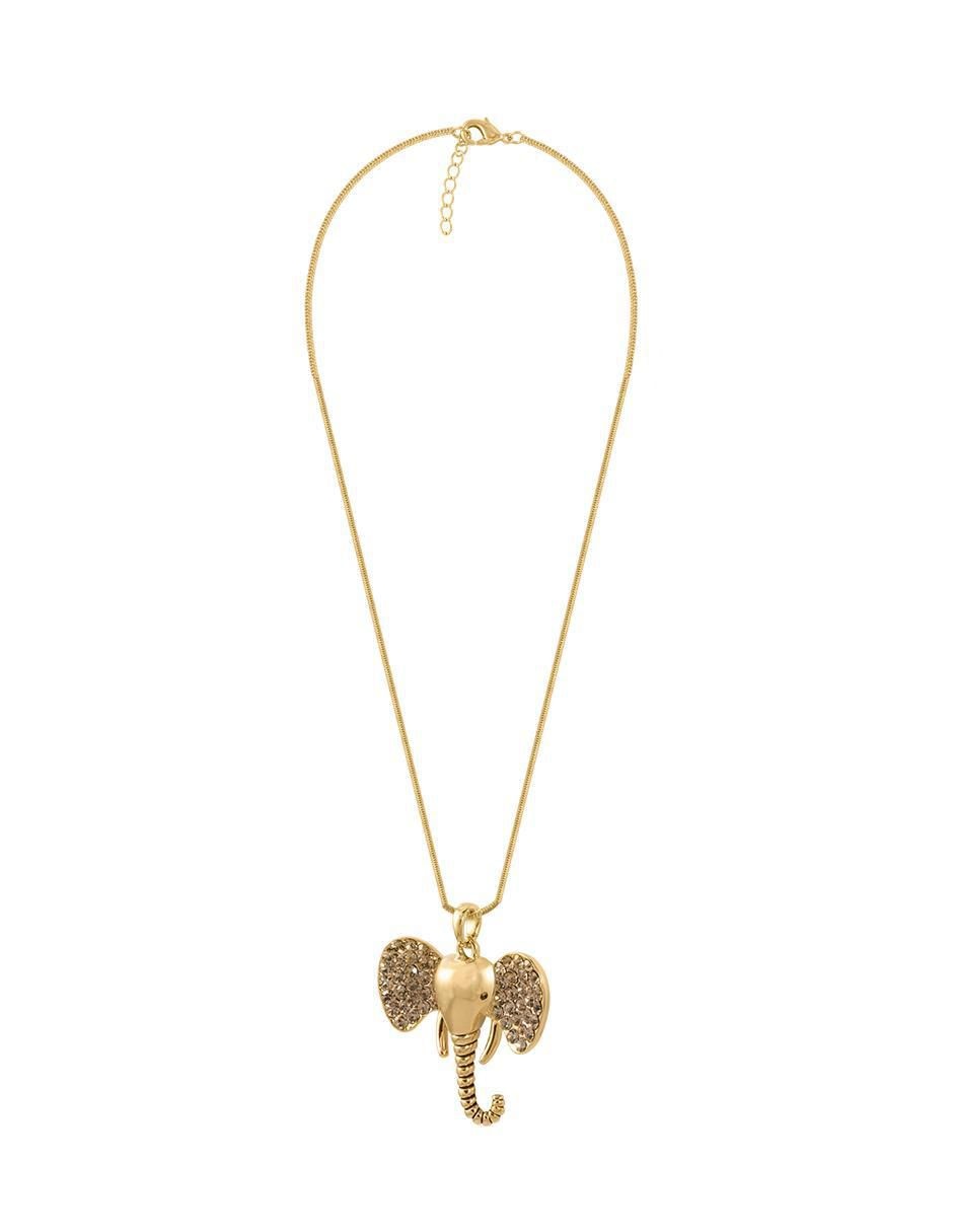 Collar con dije de elefante 3