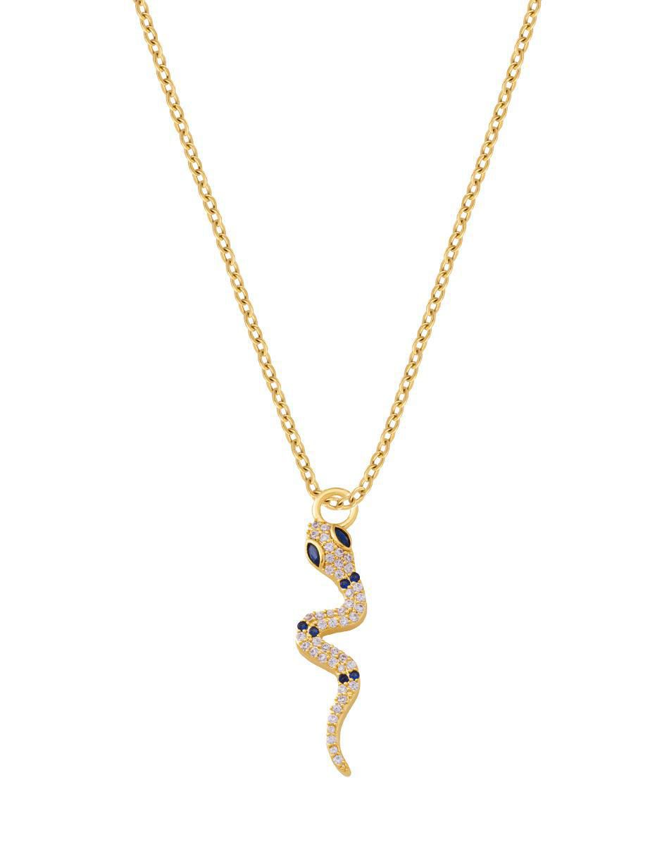 Collar con dije de serpiente Collar con dije de serpiente