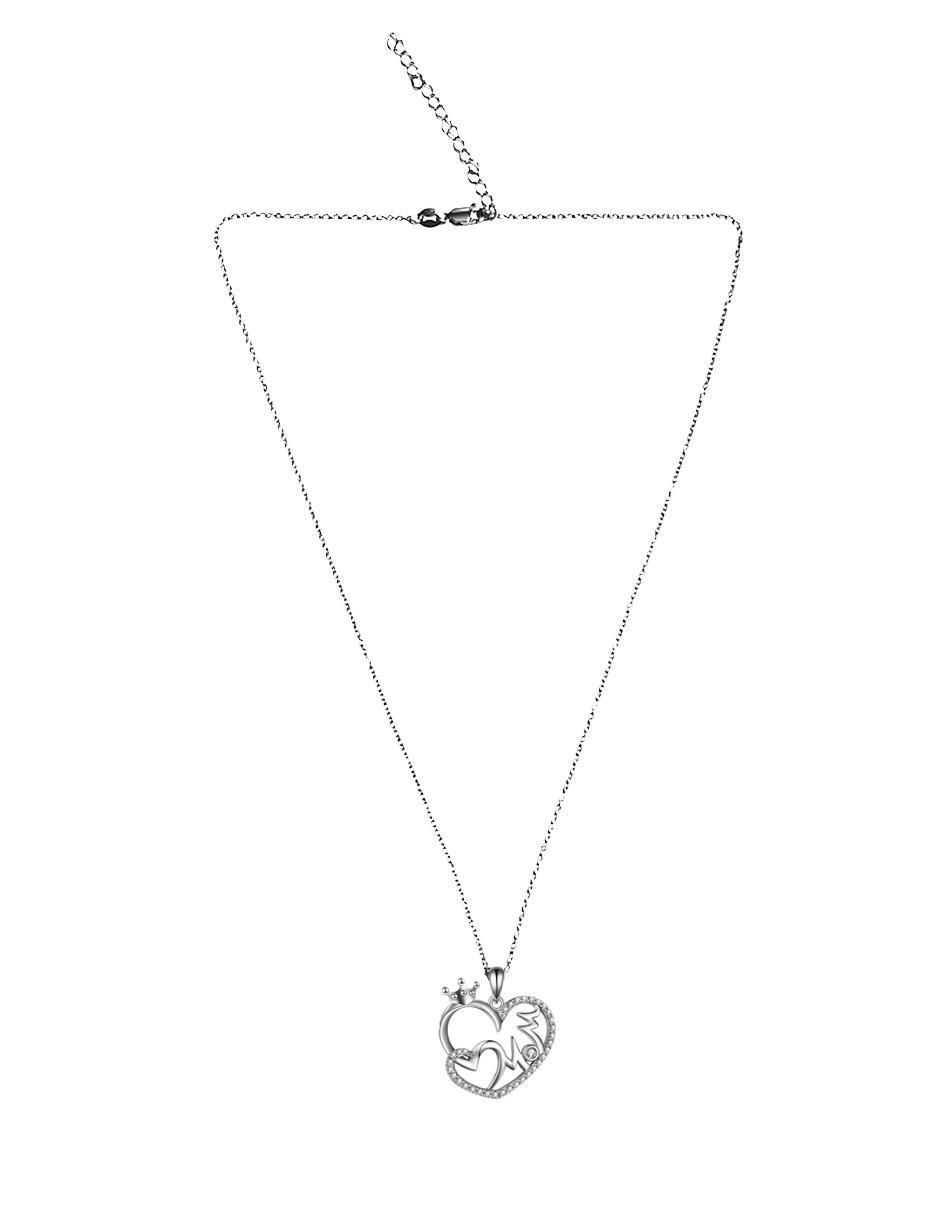 Collar corazón de plata P 925 2