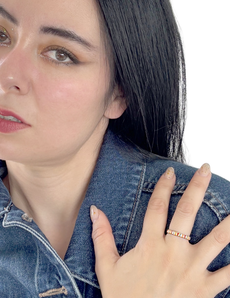 Anillo Map esmaltado