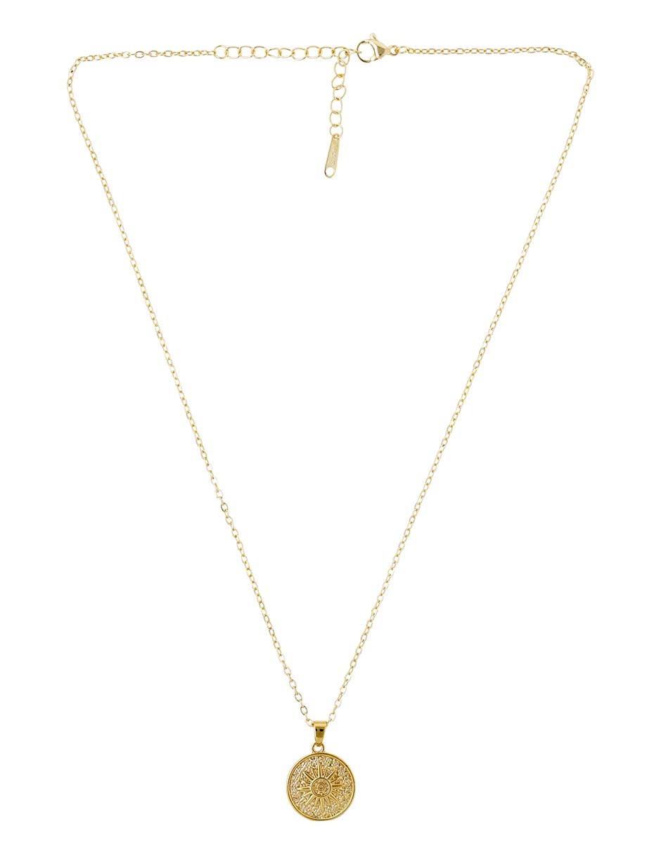 Collar con dije circular 2