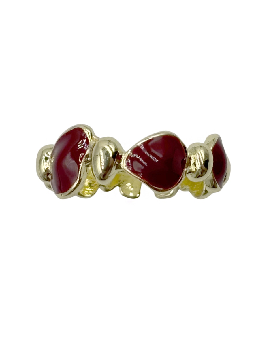 Anillo martillado 2