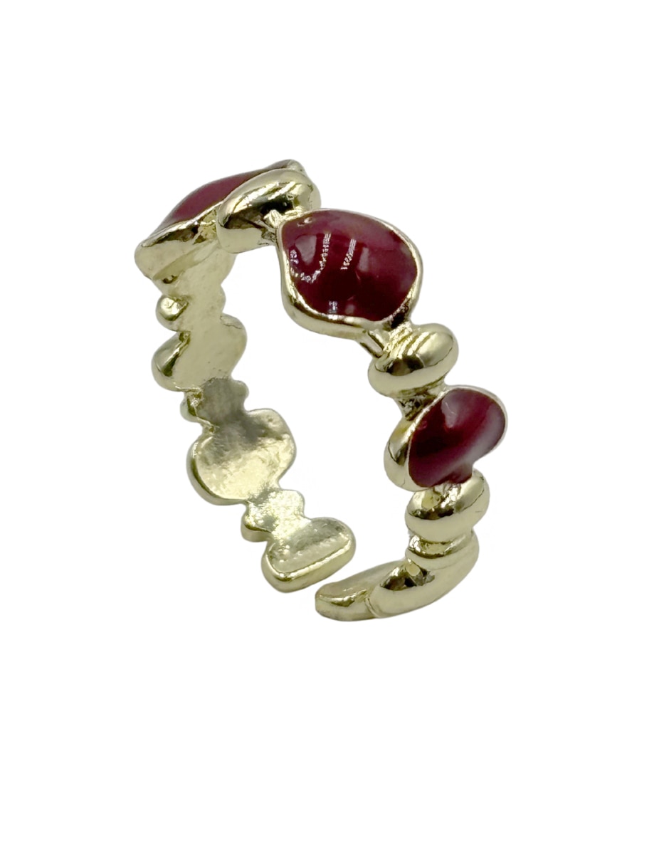 Anillo martillado 3