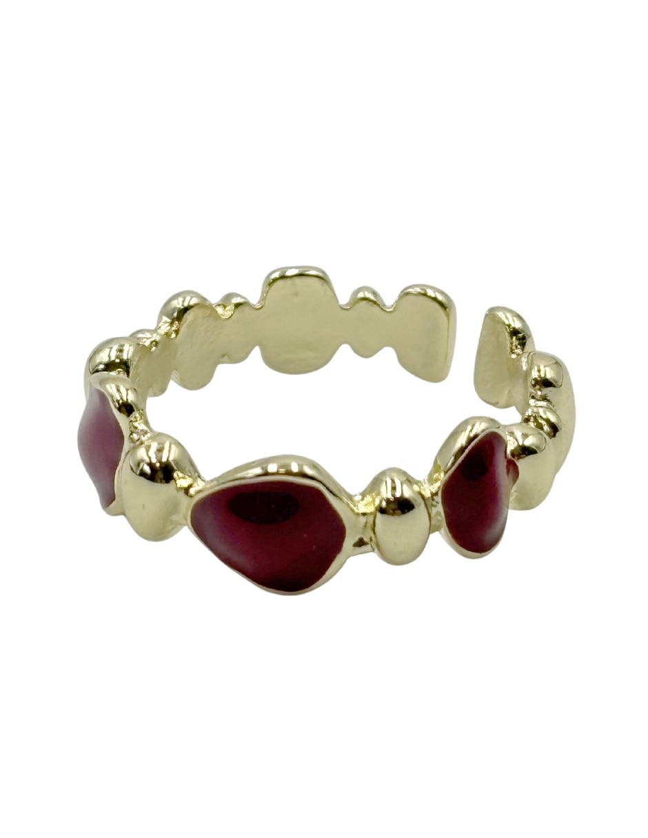Anillo martillado 1