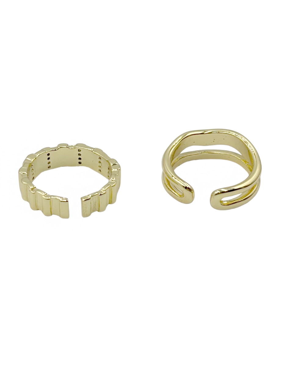Set anillo brillante 3