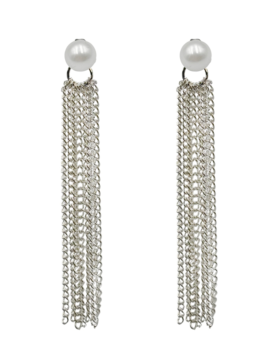 Aretes circulares con acabado brillante