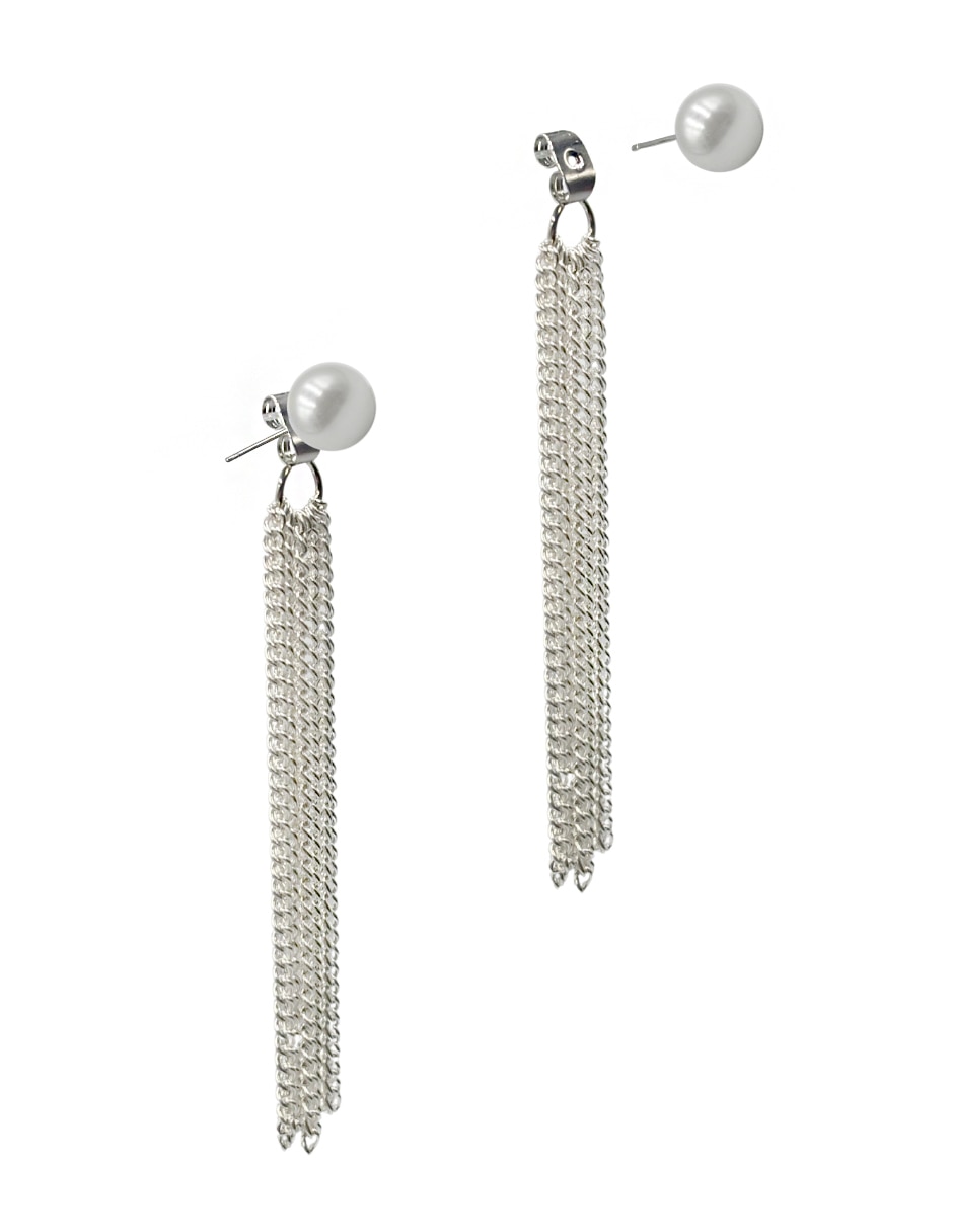 Aretes circulares con acabado brillante 4