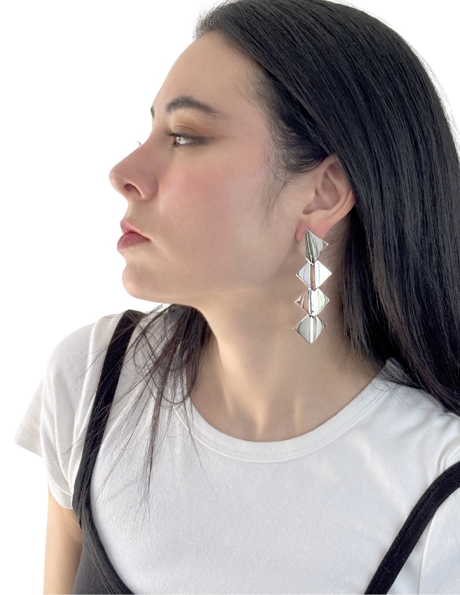 Aretes de rombo 8