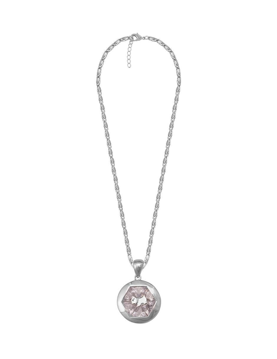 Collar con dije circular 3