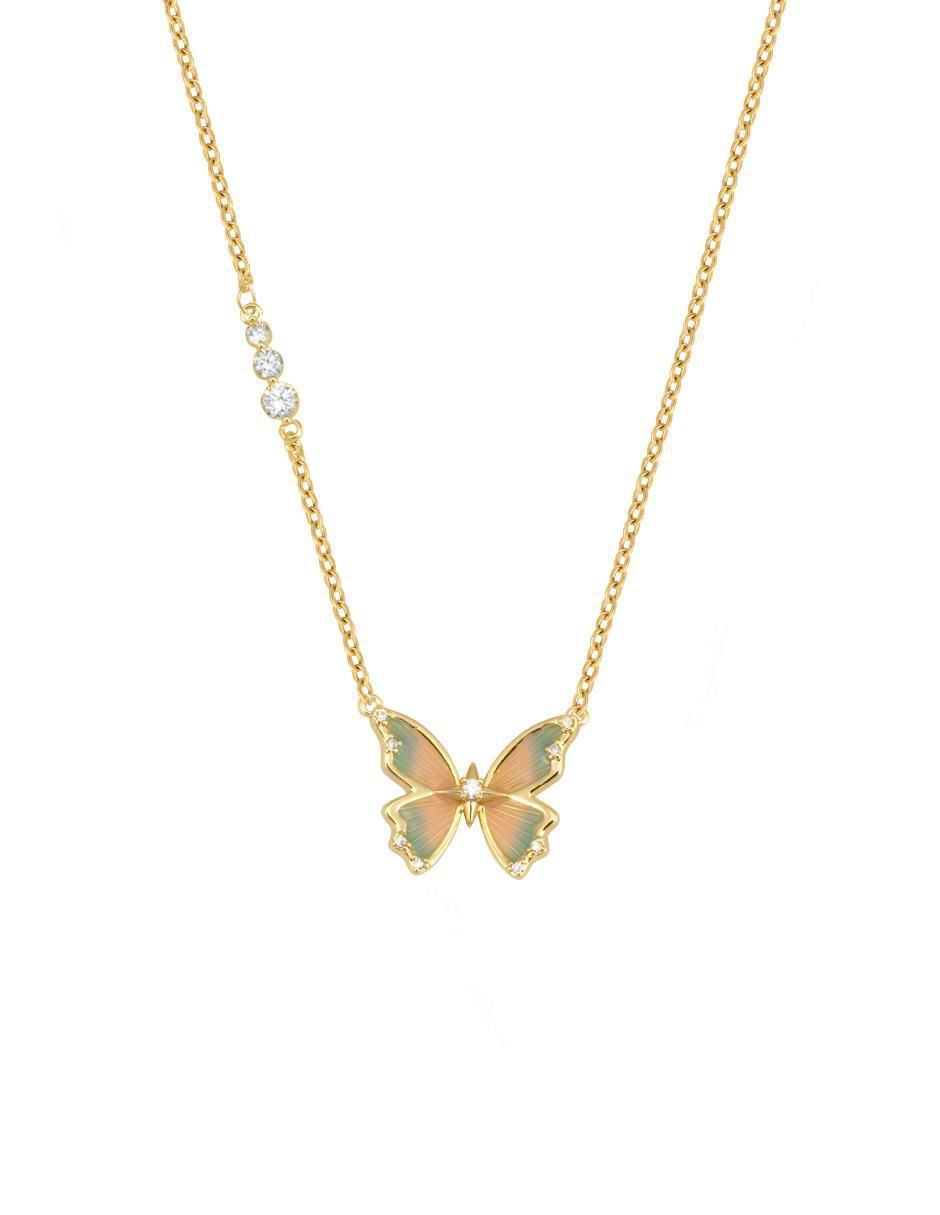 Collar mariposa 18 K Collar mariposa 18 K