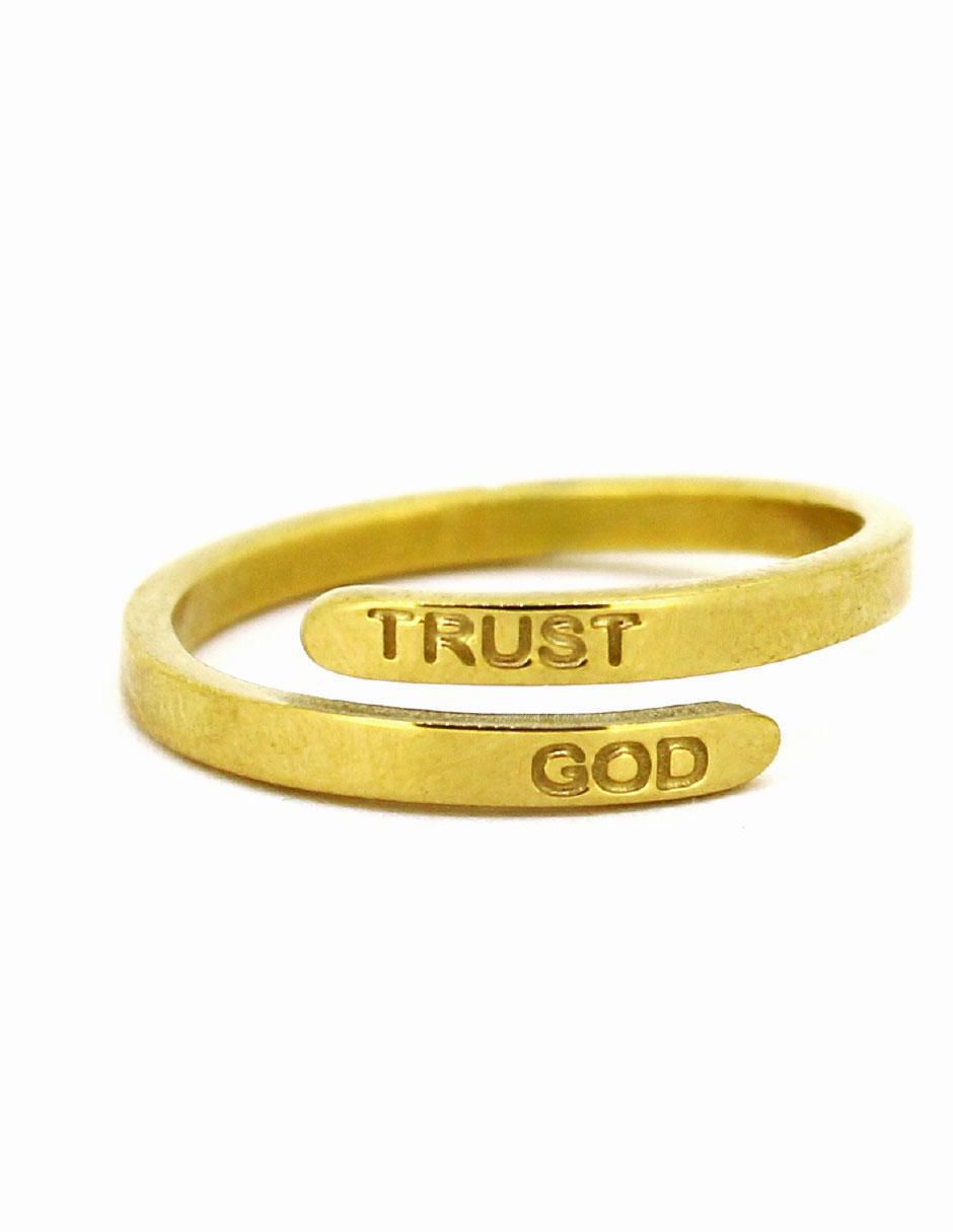 Anillo redondo Catolica Cristo brillante 5