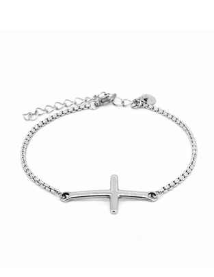 Pulsera Católica acabado brillante