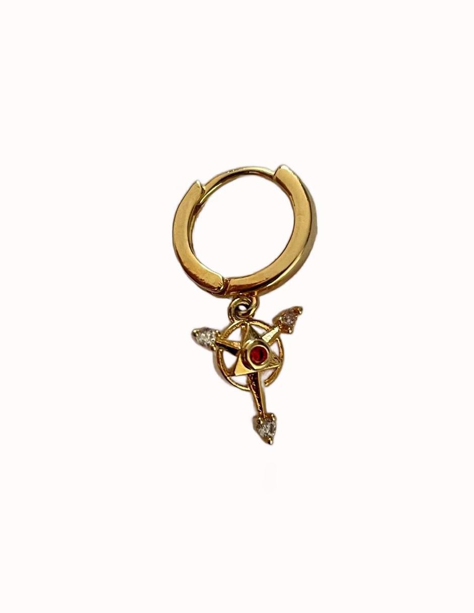 Set de aretes Spider-Man con acabado pulido 4