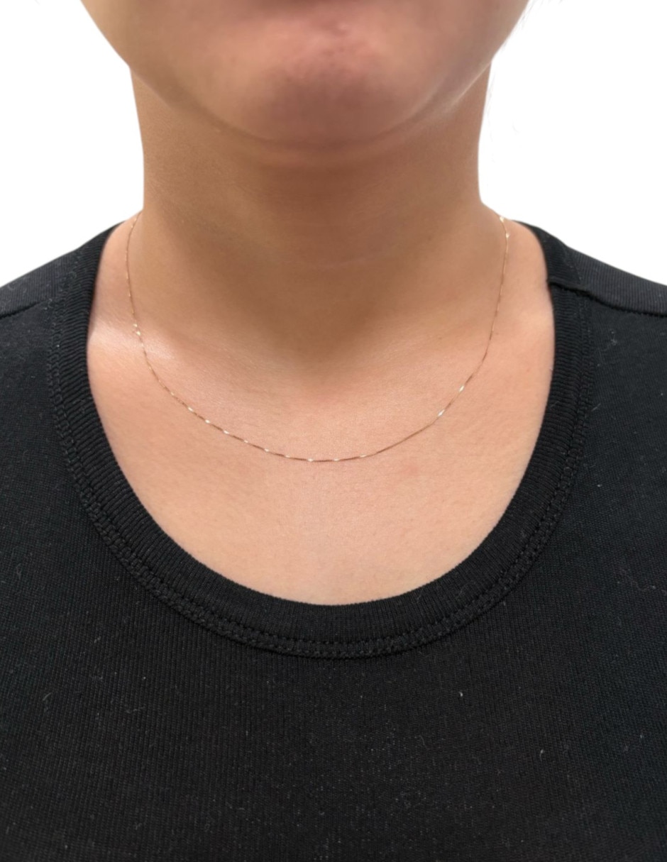 Cadena No aplica de (si aplica) Ninguna No aplica de Oro 14 K 4