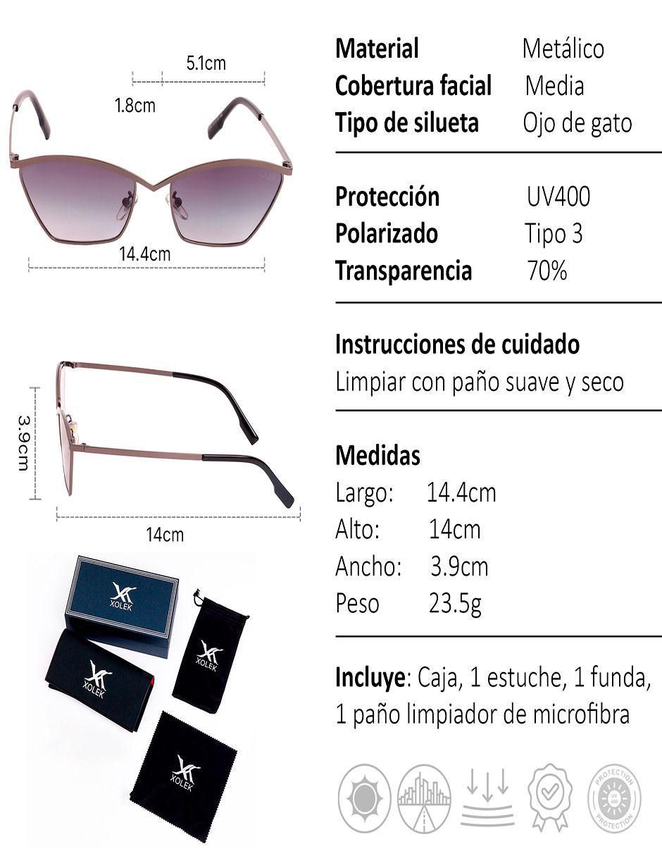 Lentes de sol Xolek XO-130-G para mujer