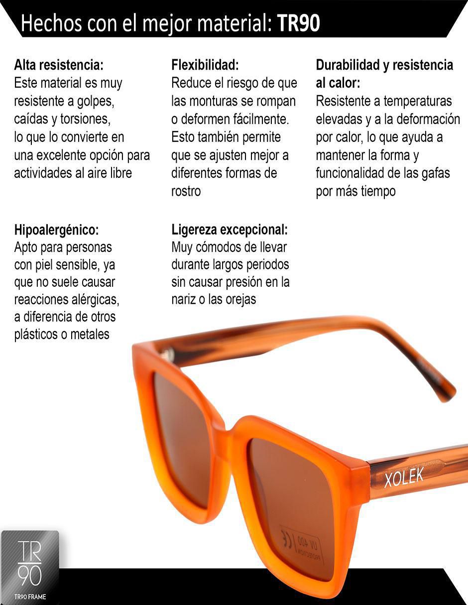 Lentes de sol XO-122-C unisex 5