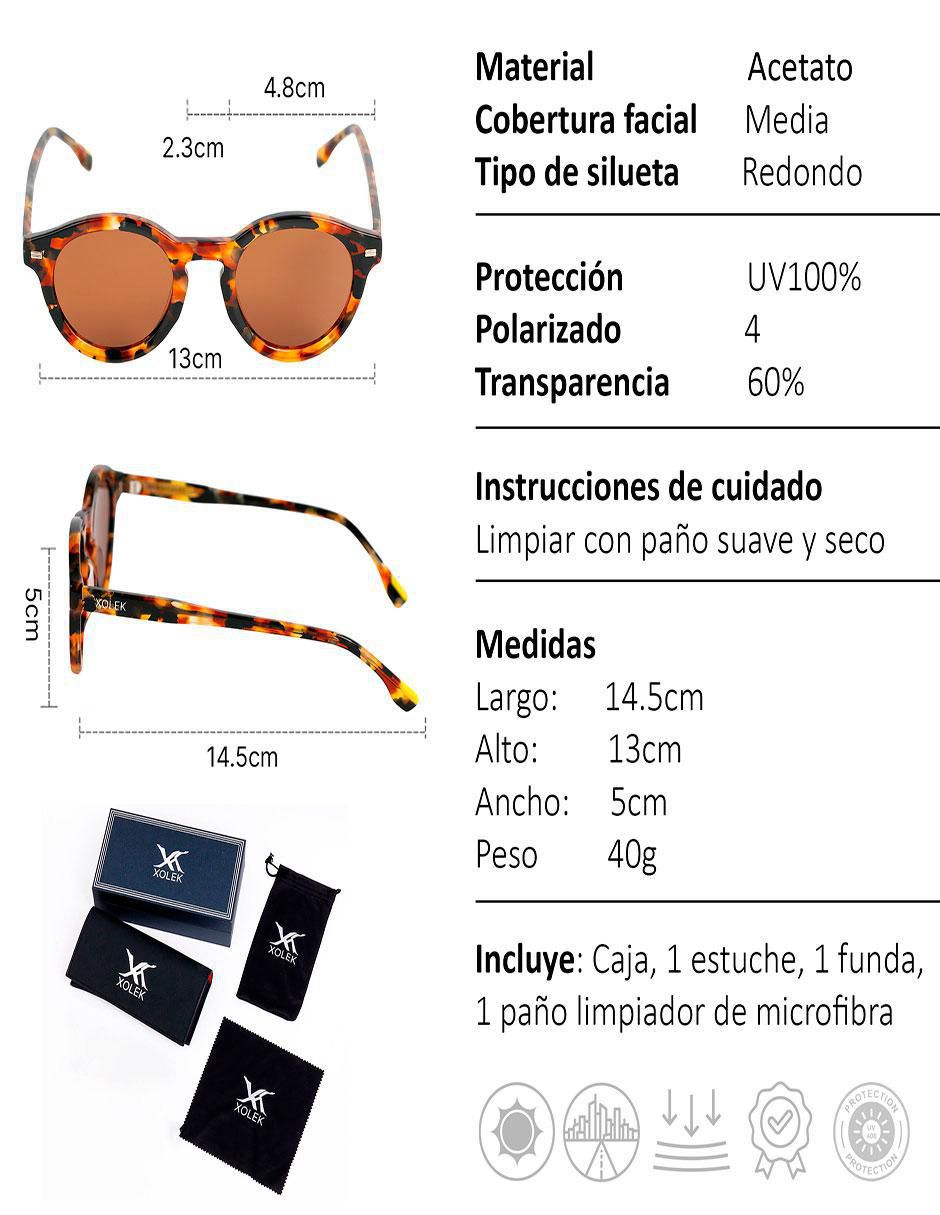 Lentes de sol Glam XO-113-C unisex 6