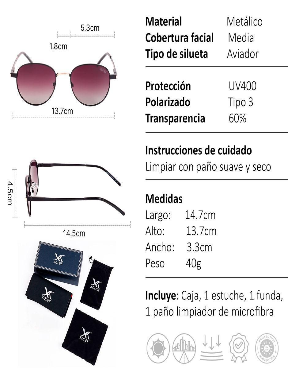 Lentes de sol XO-135-G unisex 6