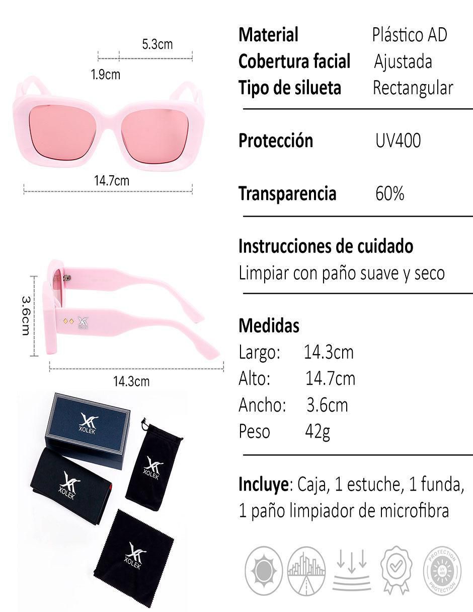Lentes de sol Retro XO-152-R para mujer 7