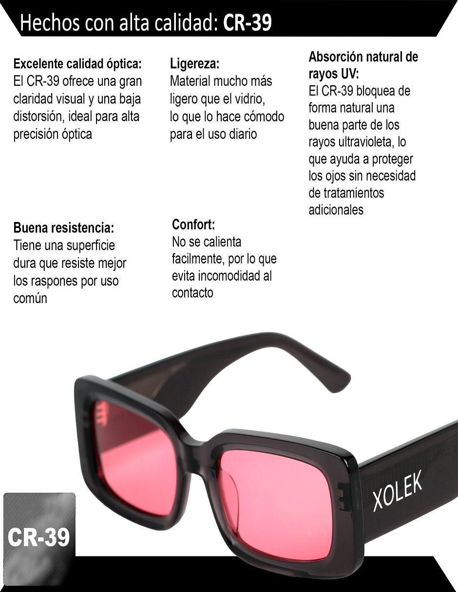Lentes de sol Retro XO-109-R para mujer 5