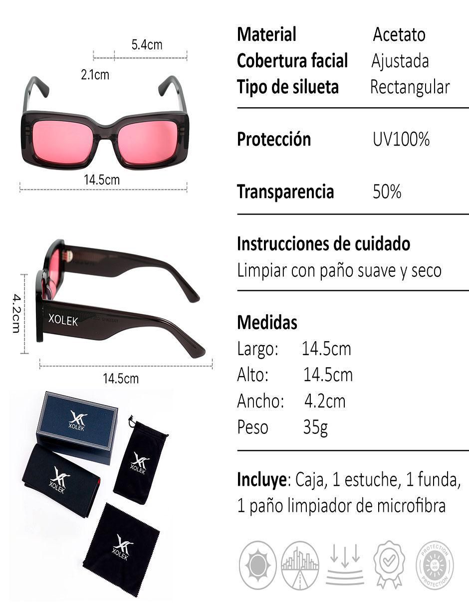 Lentes de sol Retro XO-109-R para mujer 3