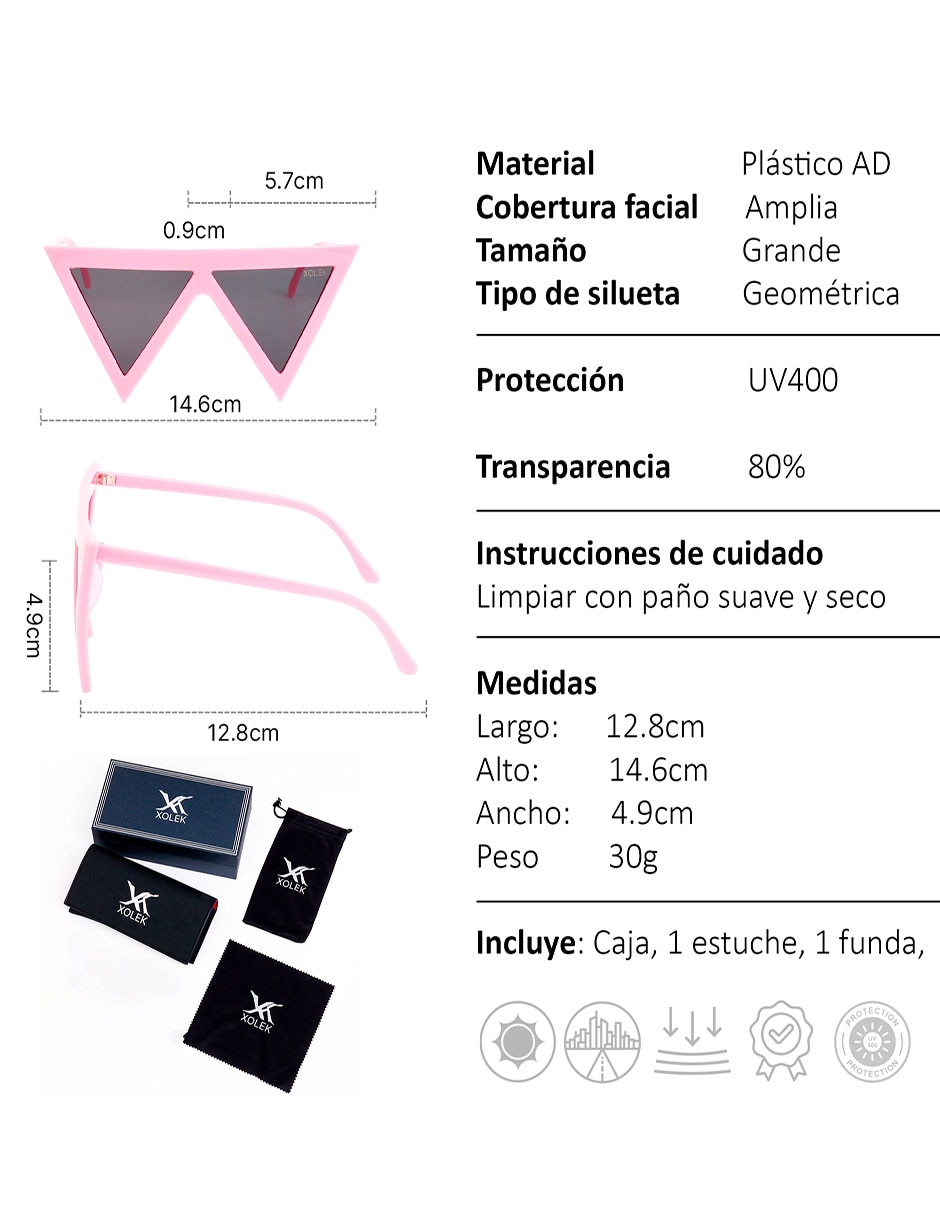 Lentes de sol Trend Xo-151-R para mujer 7