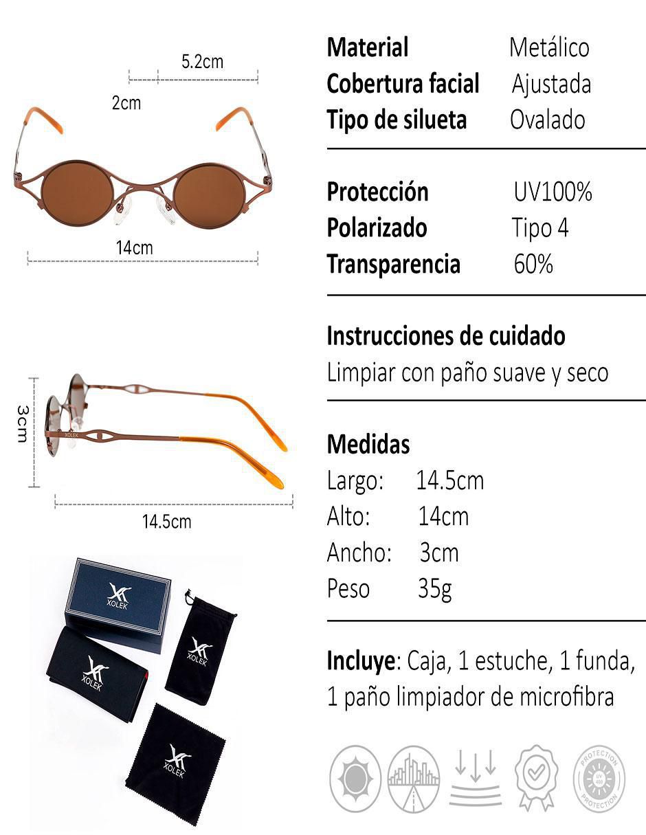 Lentes de sol Retro Xo-143-C unisex 6