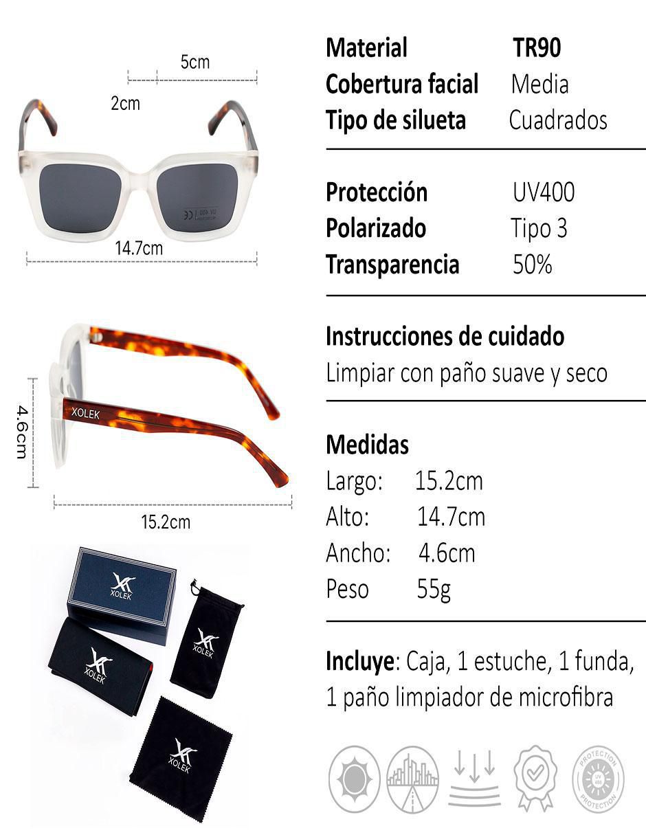 Lentes de sol Xolek Casual XO-122-T unisex
