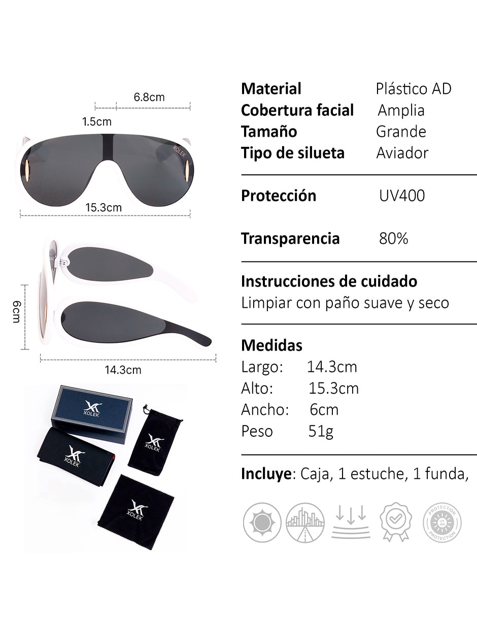 Lentes de sol Trend XO-154-B unisex 7