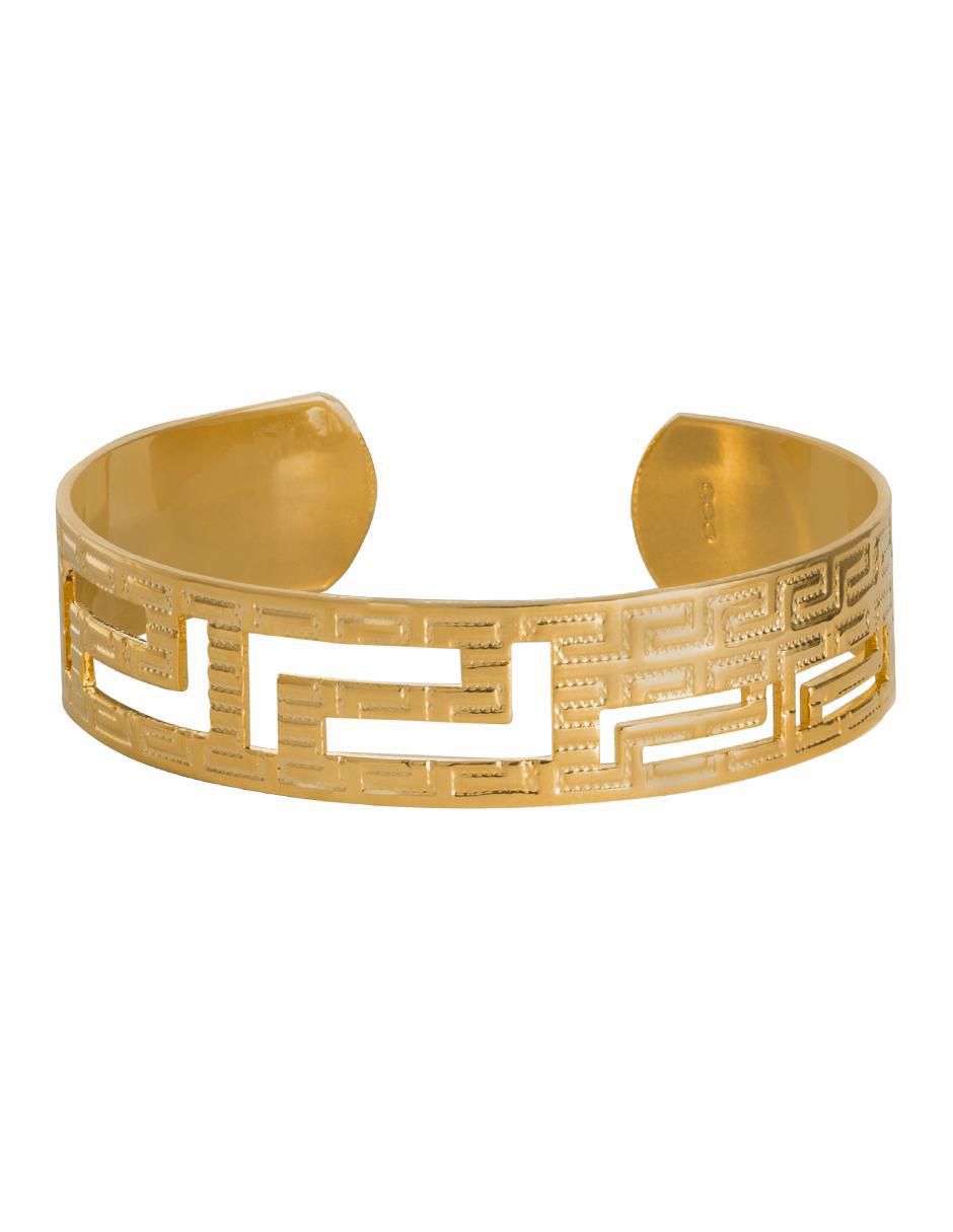 Pulsera 18 K acabado chapa de oro Pulsera 18 K acabado chapa de oro
