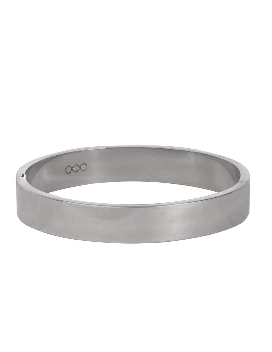 Pulsera acabado baño de rodio Pulsera acabado baño de rodio