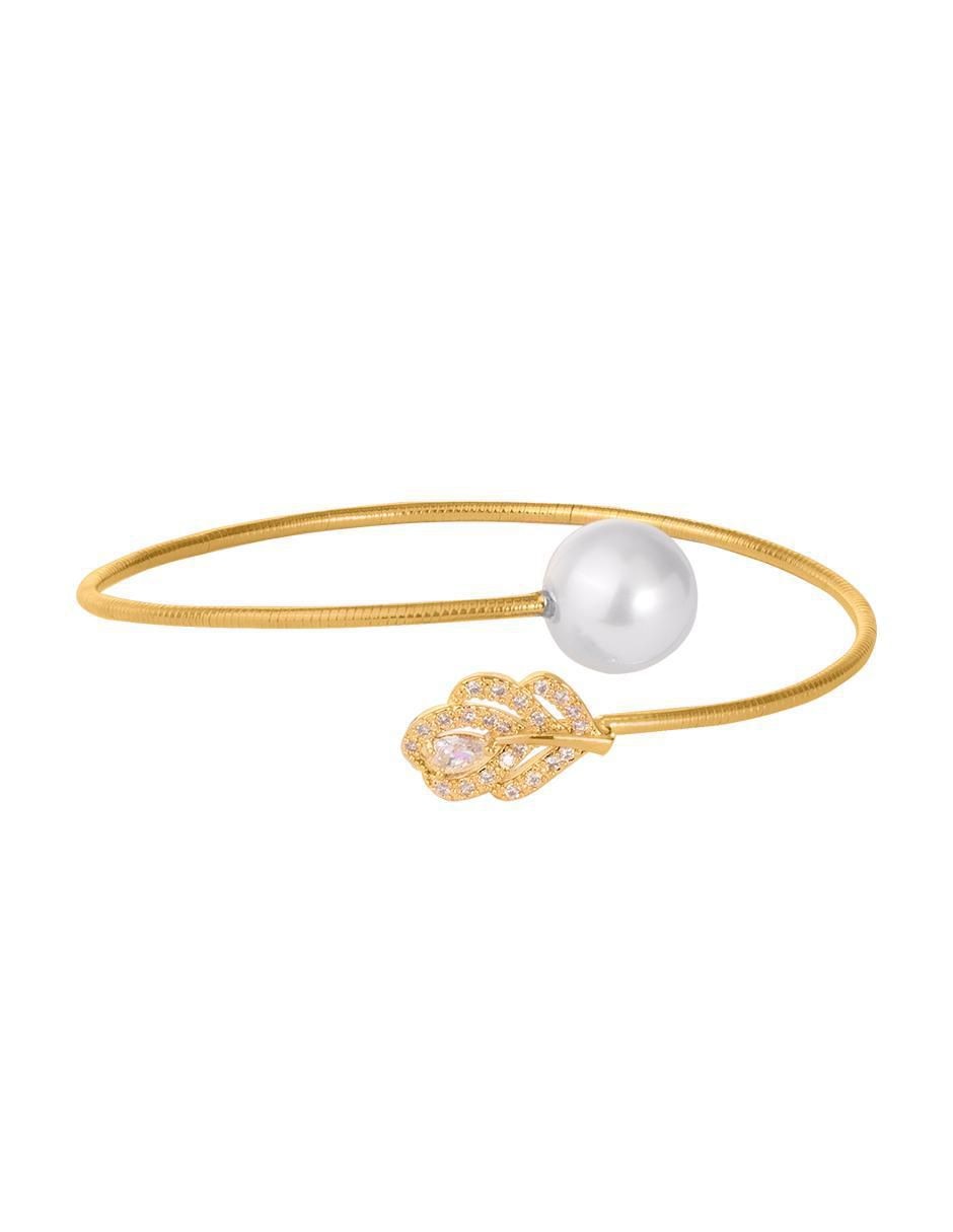 Pulsera 18 K acabado chapa de oro