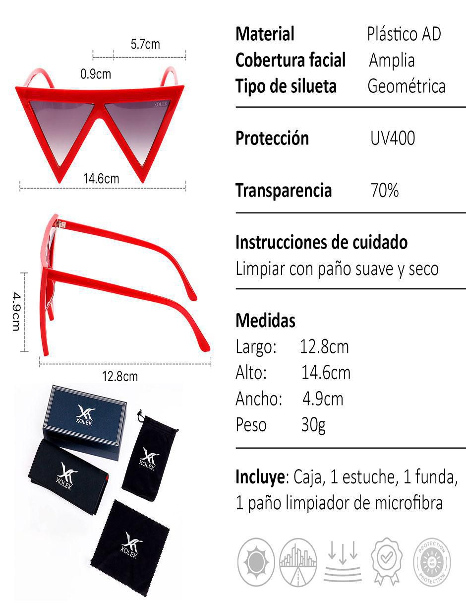 Lentes de sol Trend Xo-151-Ro para mujer 7