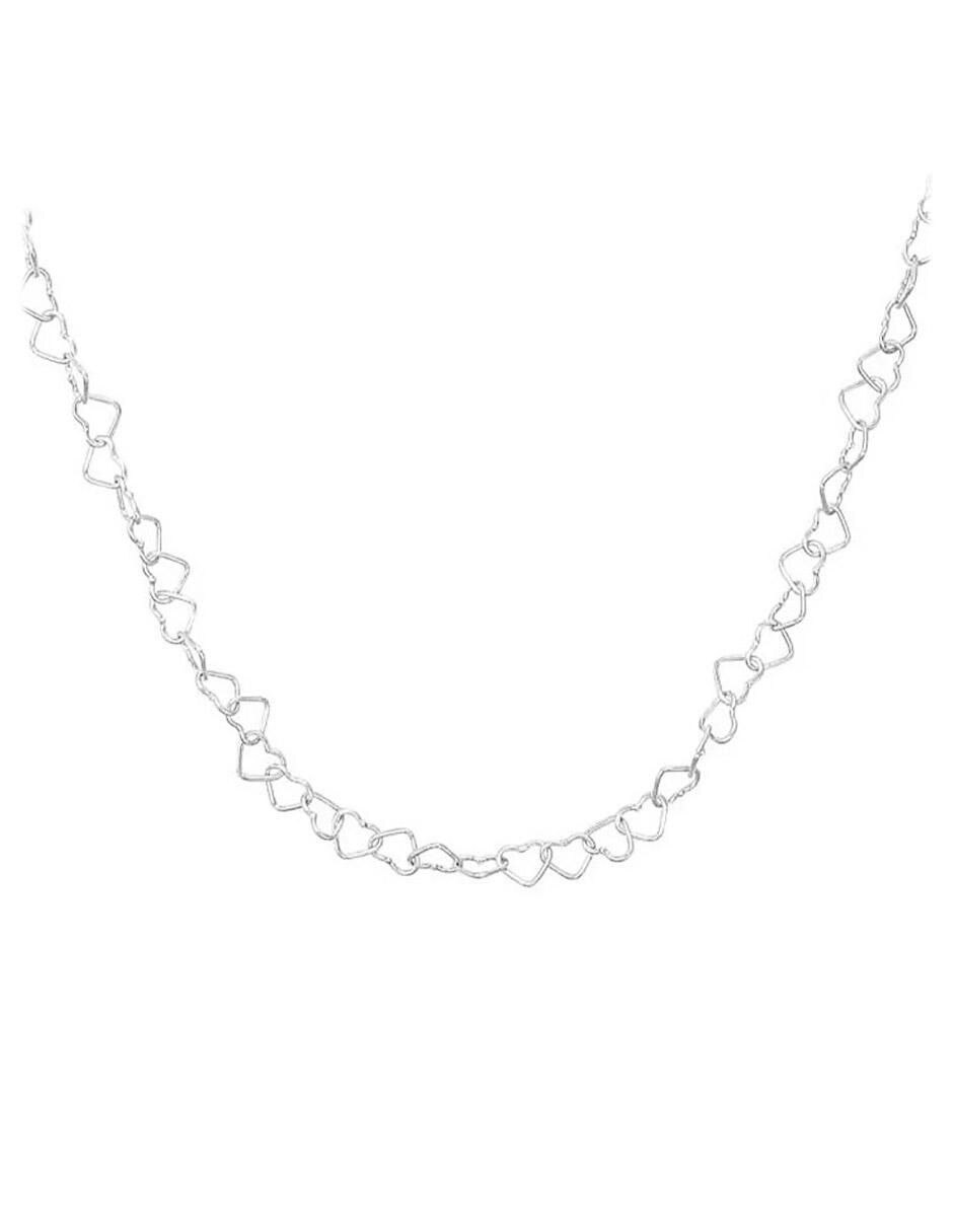 Collar corazón de plata P 925 1