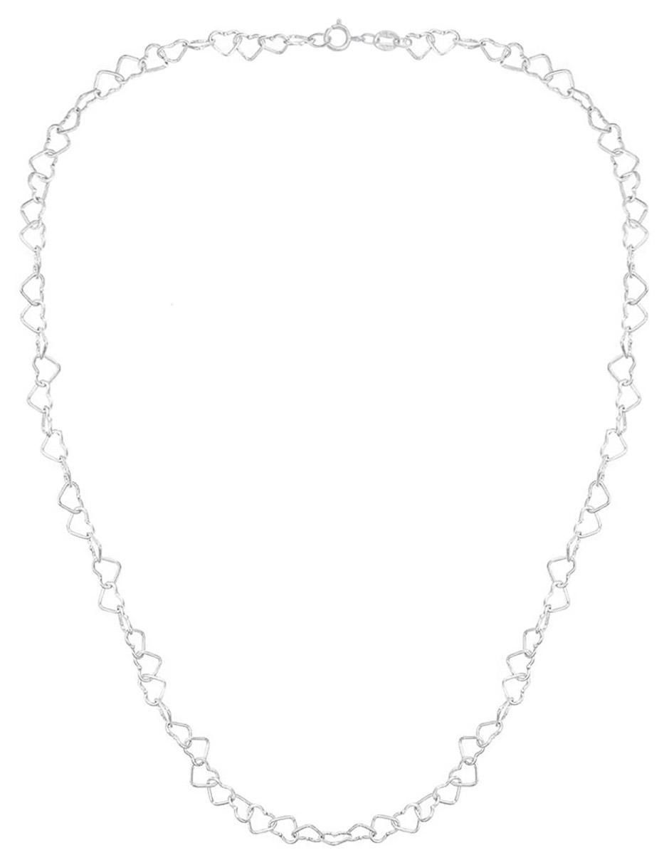Collar corazón de plata P 925 6