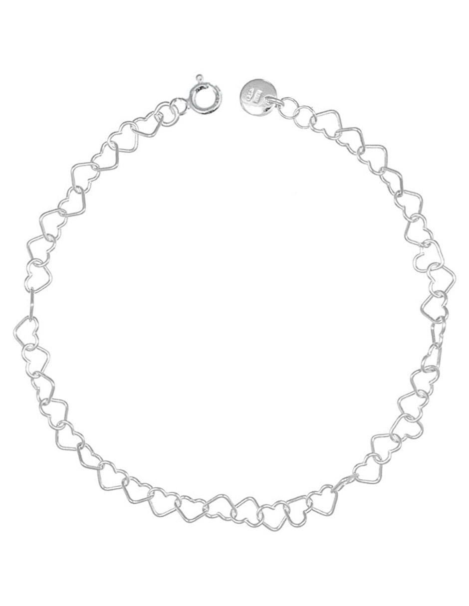 Pulsera de plata p 950 con acabado pulido Pulsera de plata p 950 con acabado pulido