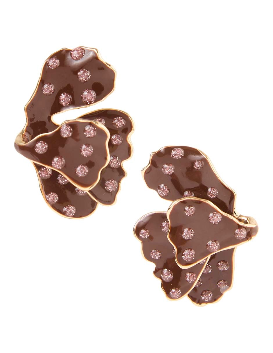 Aretes con acabado brillante Aretes con acabado brillante