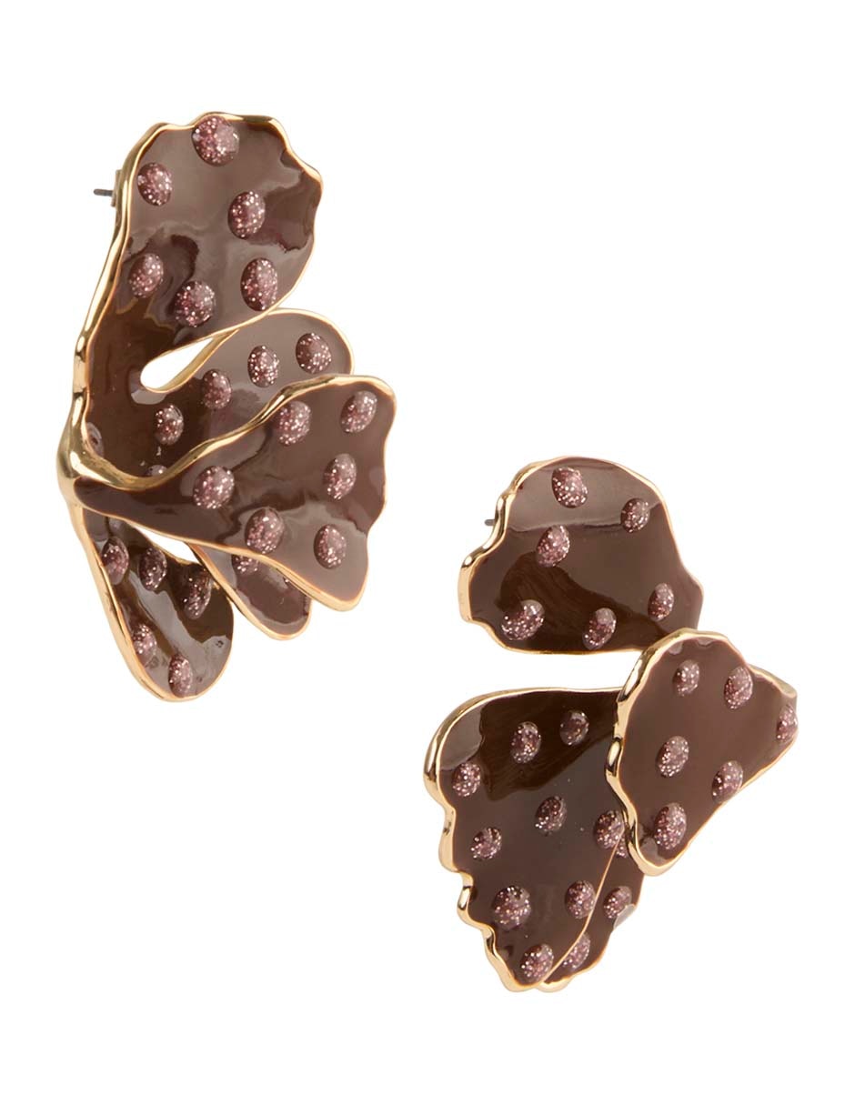 Aretes con acabado brillante 2