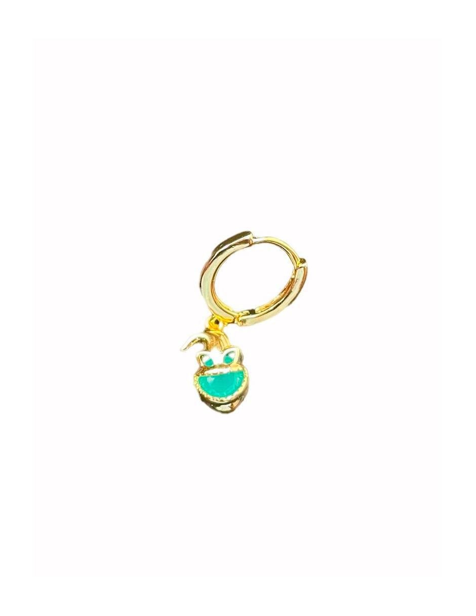Set de aretes Jack & Sally con acabado pulido 6