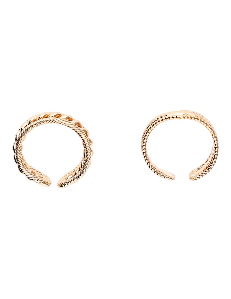 Set anillo Map brillante